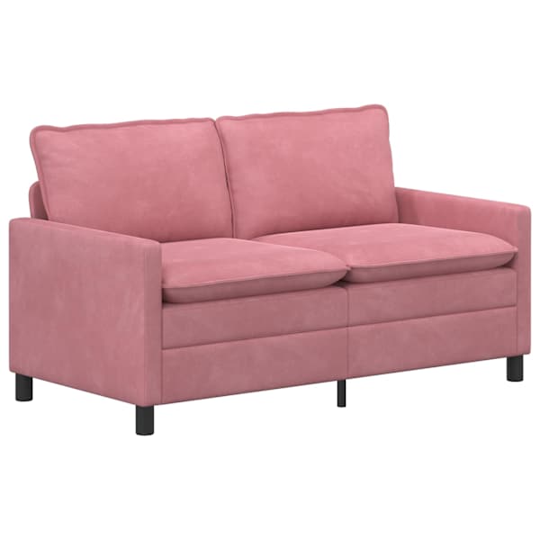 vidaXL Diivan Roosa 156 x 81 x 87,5 cm Samet
