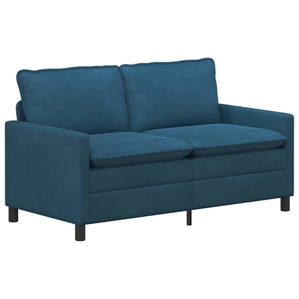 vidaXL Diivan Sinine 156 x 81 x 87,5 cm Samet