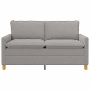Pohovka Světle šedá 156 x 81 x 87,5 cm Textil - obrázek 3