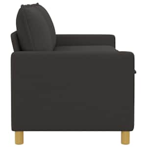 Pohovka Tmavě šedá 156 x 81 x 87,5 cm Textil - obrázek 4