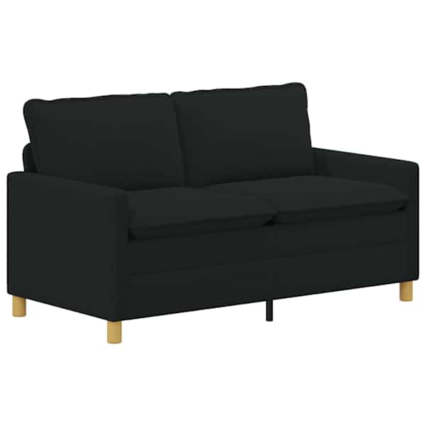 vidaXL Diivan Must 156 x 81 x 87,5 cm kangas