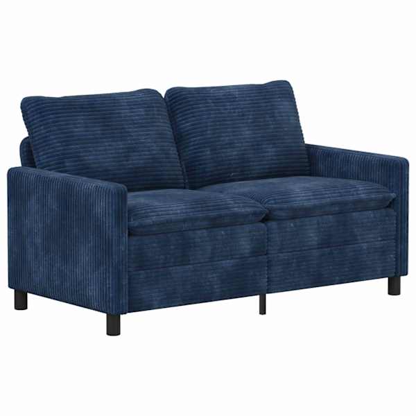 vidaXL Diivan Tumesinine 156 x 81 x 87,5 cm Pol&uuml;ester