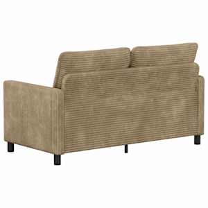 Pohovka Taupe 156 x 81 x 87,5 cm Polyester - obrázek 5