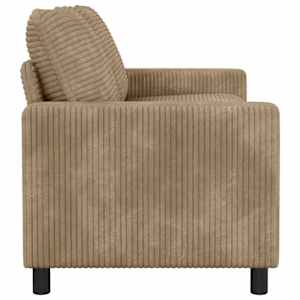 Pohovka Taupe 156 x 81 x 87,5 cm Polyester - obrázek 4