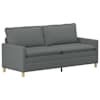 vidaXL Diivan 3-kohaline Tumehall 196 x 81 x 87,5 cm kangas