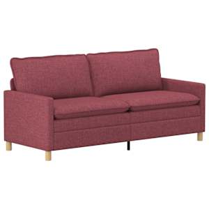Pohovka Víno Červené 196 x 81 x 87,5 cm Textil - obrázek 2