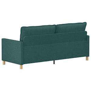 Pohovka Tmavě zelená 196 x 81 x 87,5 cm Textil - obrázek 5