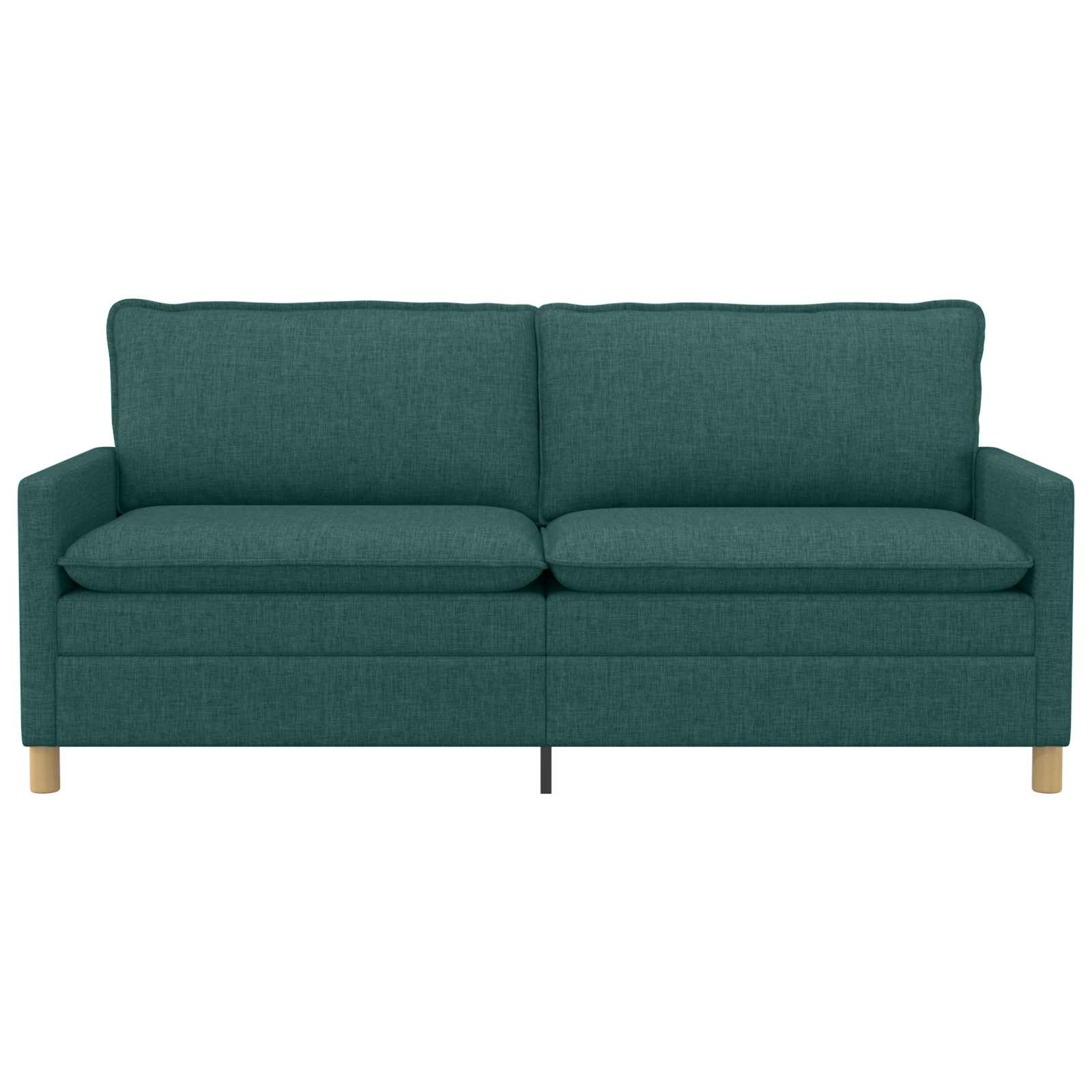 Kavč Temno zelena 196 x 81 x 87,5 cm Blago - slika 3
