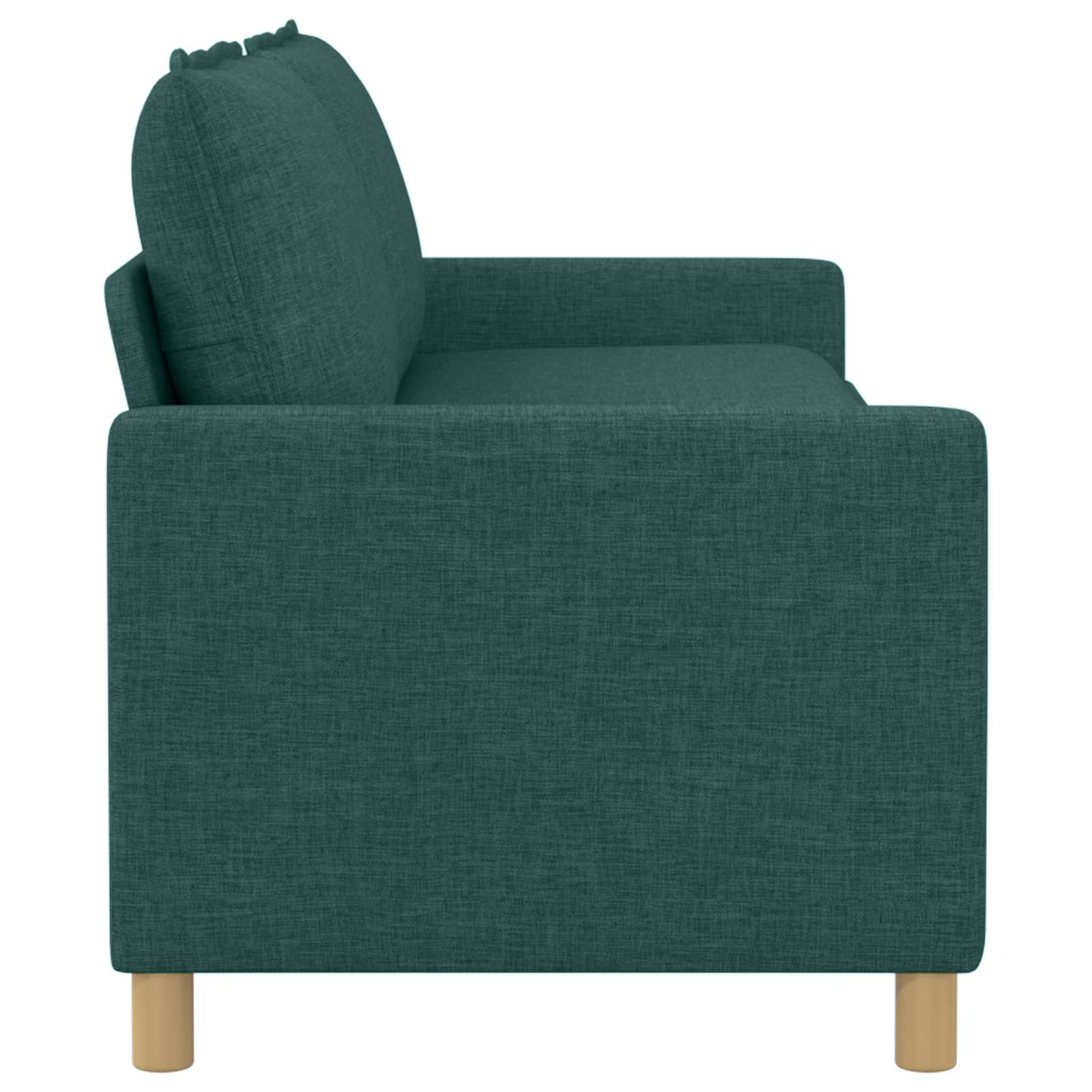 Kavč Temno zelena 196 x 81 x 87,5 cm Blago - slika 4