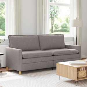 Kavč Taupe 196 x 81 x 87,5 cm Blago