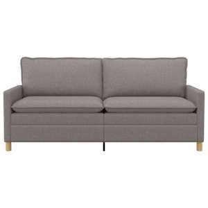 Pohovka Taupe 196 x 81 x 87,5 cm Textil - obrázek 3