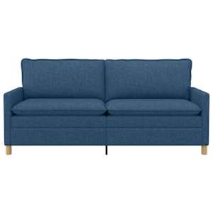Pohovka Modrá 196 x 81 x 87,5 cm Textil - obrázek 3