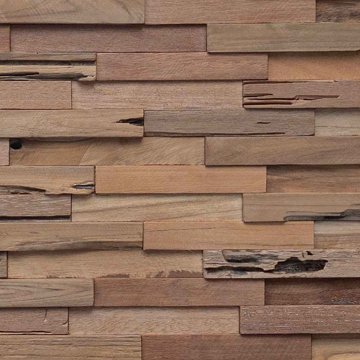 Senge Hovedgærde Naturfarvet Massiv Teaktræ - Billede 5