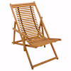 vidaXL Deck Chair 3 positsioon Tugev Eukal&uuml;pti Puit Naturaalne