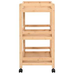 Kuchyňský vozík s koly Přírodní 46 x 38 x 76 cm Bambus - obrázek 5
