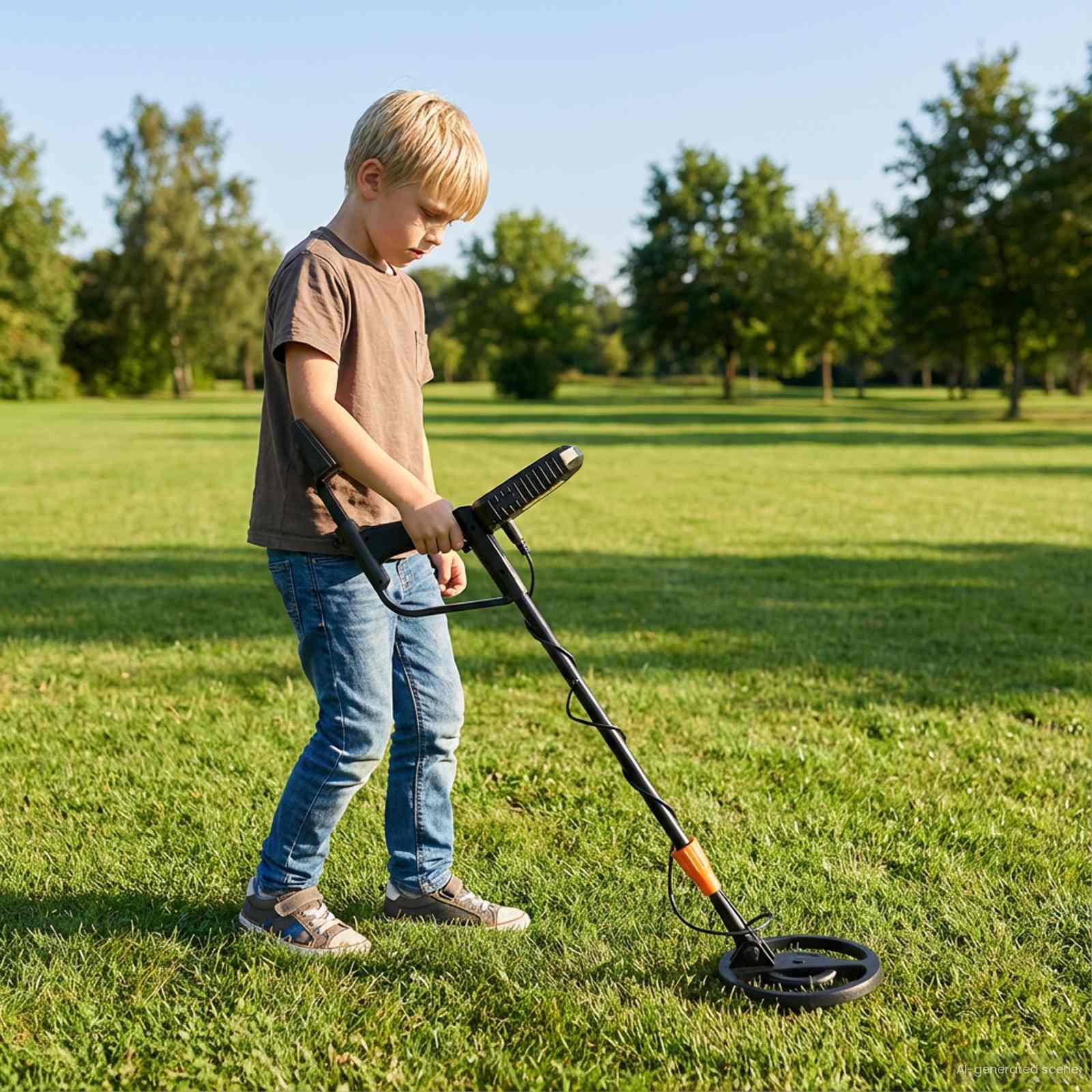 LCD-näytöllä varustettu metallinpaljastin 3 mallia 19 cm kelalla - Image 3