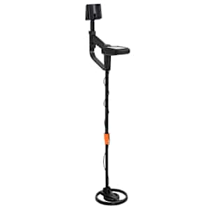 Detektor kovů s LCD displejem, 3 modely, cívka 19 cm Černý - obrázek 4
