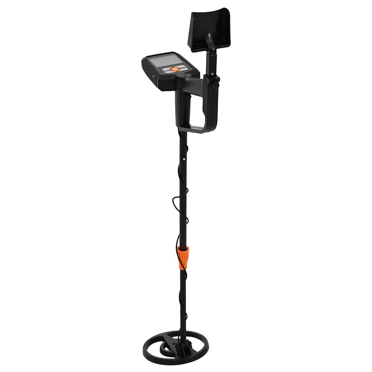 Metal detektor med LCD-display 3 modeller 19 cm spole Sort - Billede 7