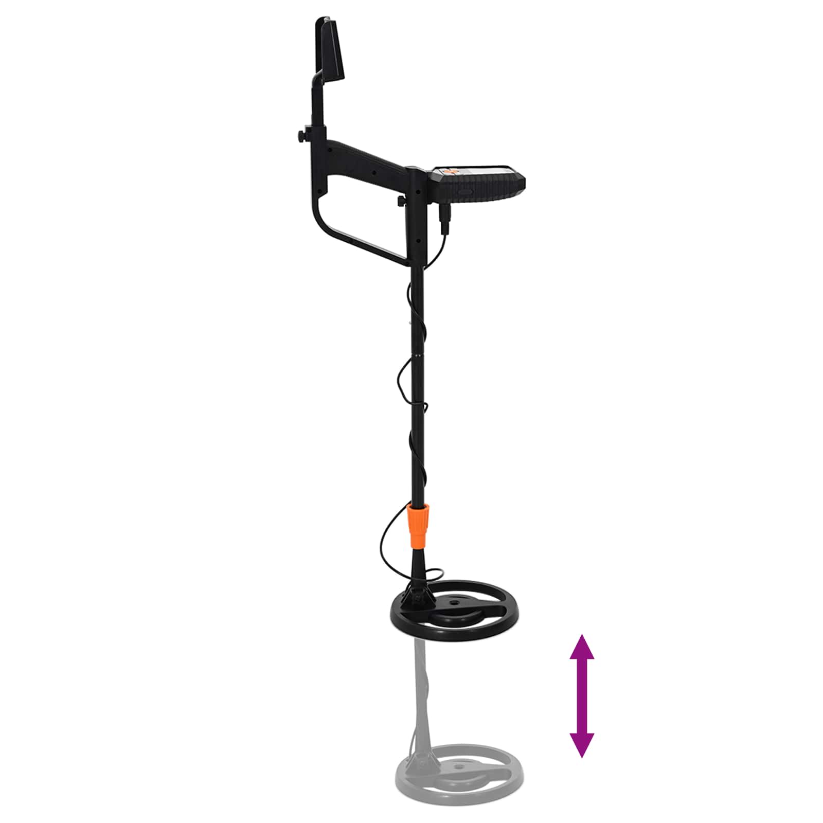 LCD-näytöllä varustettu metallinpaljastin 3 mallia 19 cm kelalla - Image 10