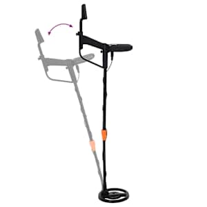 Detektor kovů s LCD displejem, 3 modely, cívka 19 cm Černý - obrázek 9