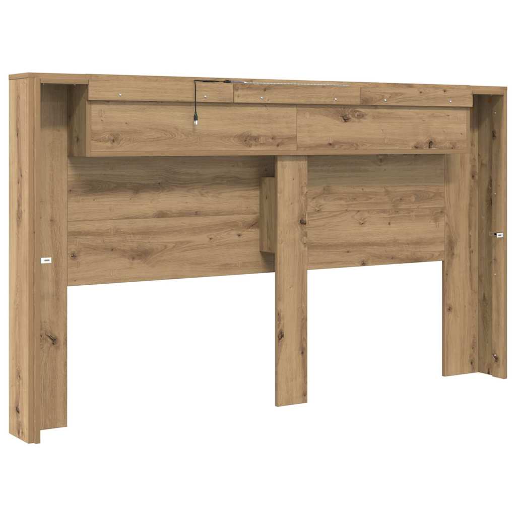 Peats riiuliga peaga Käsitööpuu 180 x 17 x 104,5 cm Tehispuit 7 Kõik vajalik sinu aeda ja koju! Peats riiuliga peaga Käsitööpuu 180 x 17 x 104,5 cm Tehispuit - Image 7