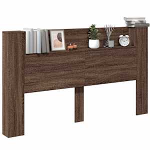 Čelo postele Hnědý dub 180 x 16,5 x 103,5 cm kompozitní dřevo - obrázek 3