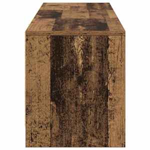 TV skříň s LED Staré dřevo 140 x 34 x 40 cm Dřevěný materiál - obrázek 8