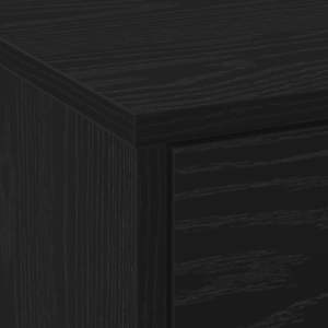 TV skříň s LED Černý Dub 140 x 34 x 40 cm Dřevěný materiál - obrázek 10