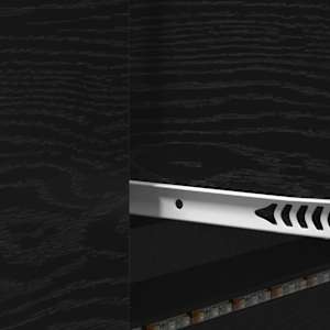 TV skříň s LED Černý Dub 140 x 34 x 40 cm Dřevěný materiál - obrázek 11