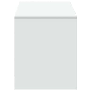 TV skříň s LED Bílý 140 x 34 x 40 cm Dřevěný materiál - obrázek 7