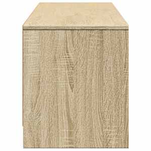 TV skříň s LED 165 x 34 x 40 cm Sonoma dub Dřevěný materiál - obrázek 7
