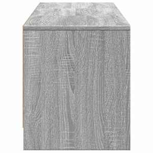 TV skříň s LED 165x34x40 cm Šedá Sonoma Dřevěný materiál - obrázek 7