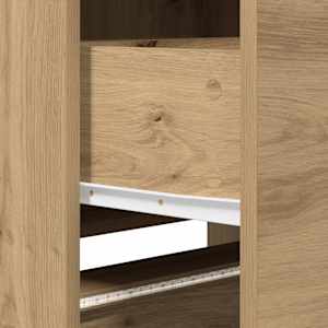 TV skříň s LED Umělecký dub 165 x 34 x 40 cm Dřevěný materiál - obrázek 11