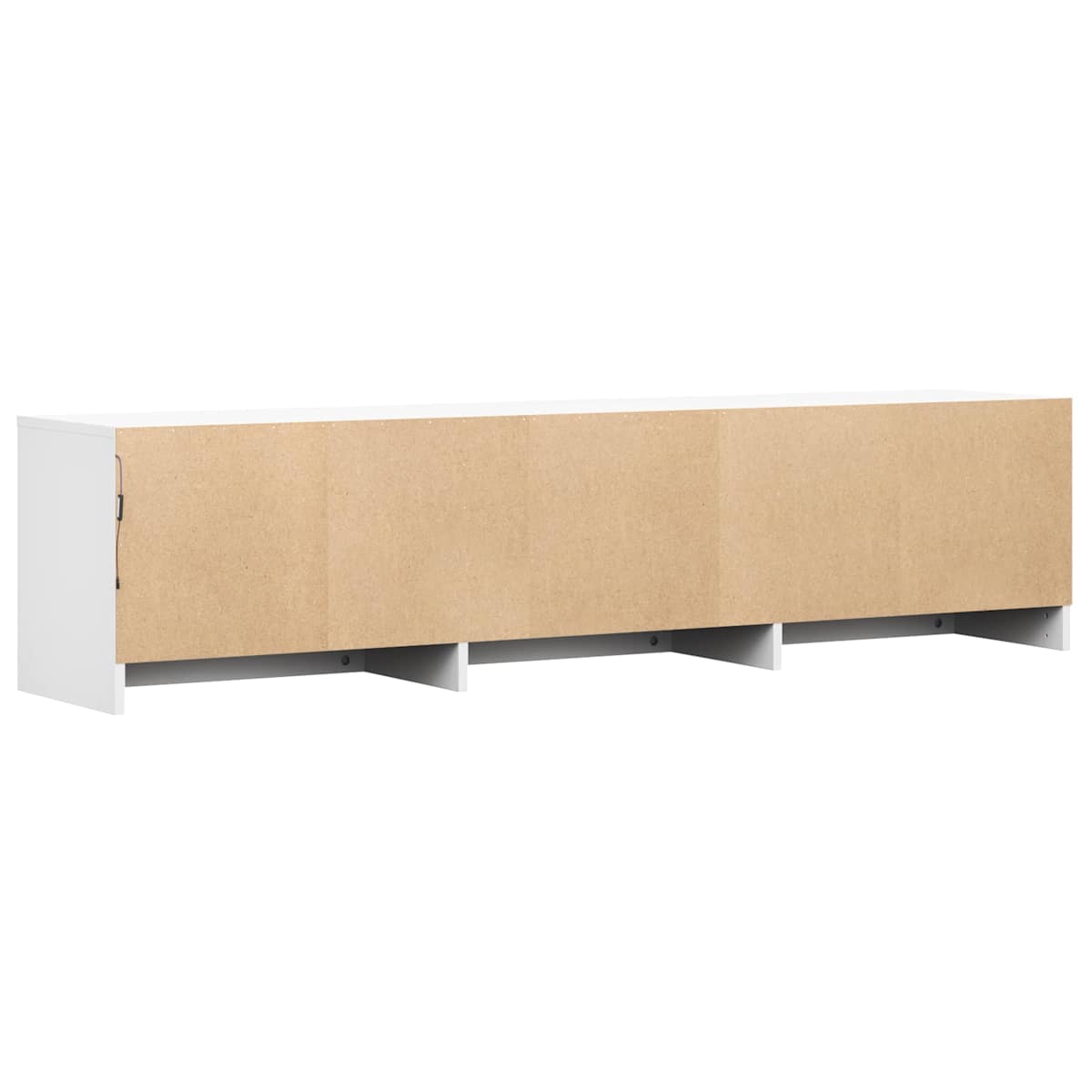 TV-bord med LED Konstrueret træ - Billede 8