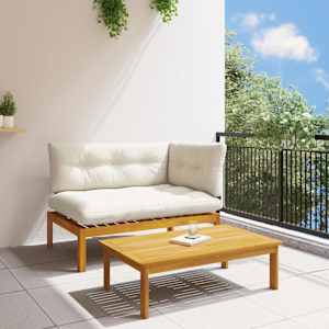 2 Kos Akacijev les Rjava