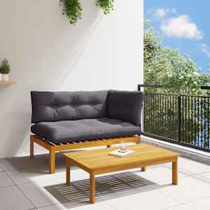 2 Kos Akacijev les Rjava