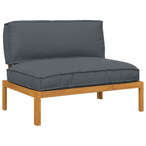 vidaXL Diivanikomplekt Antratsiit 120 x 92 x 69 cm Tugev akatsiapuu