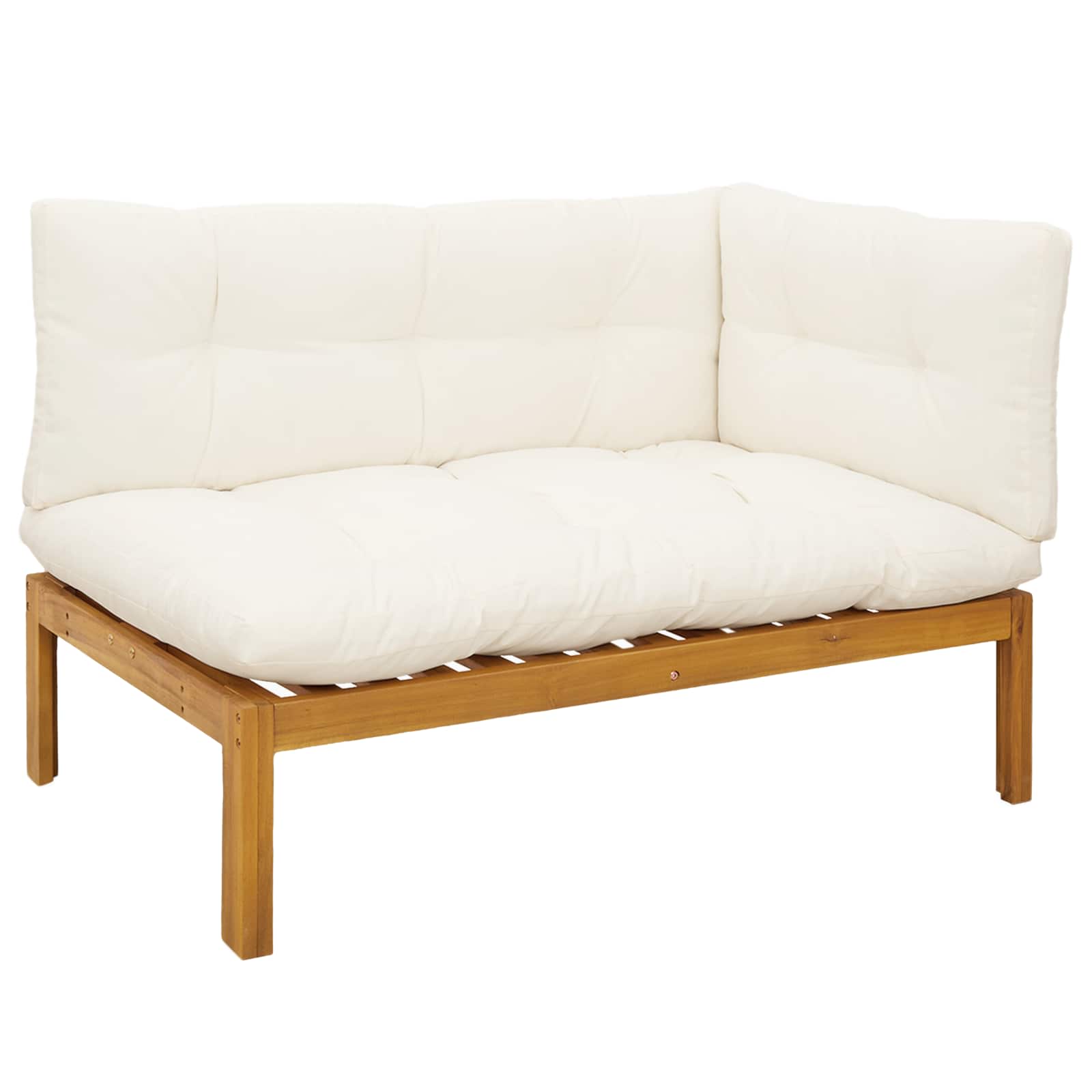 6 Stuk Garden Pallet Sofa Units Massief Acaciahout Naturel image 5