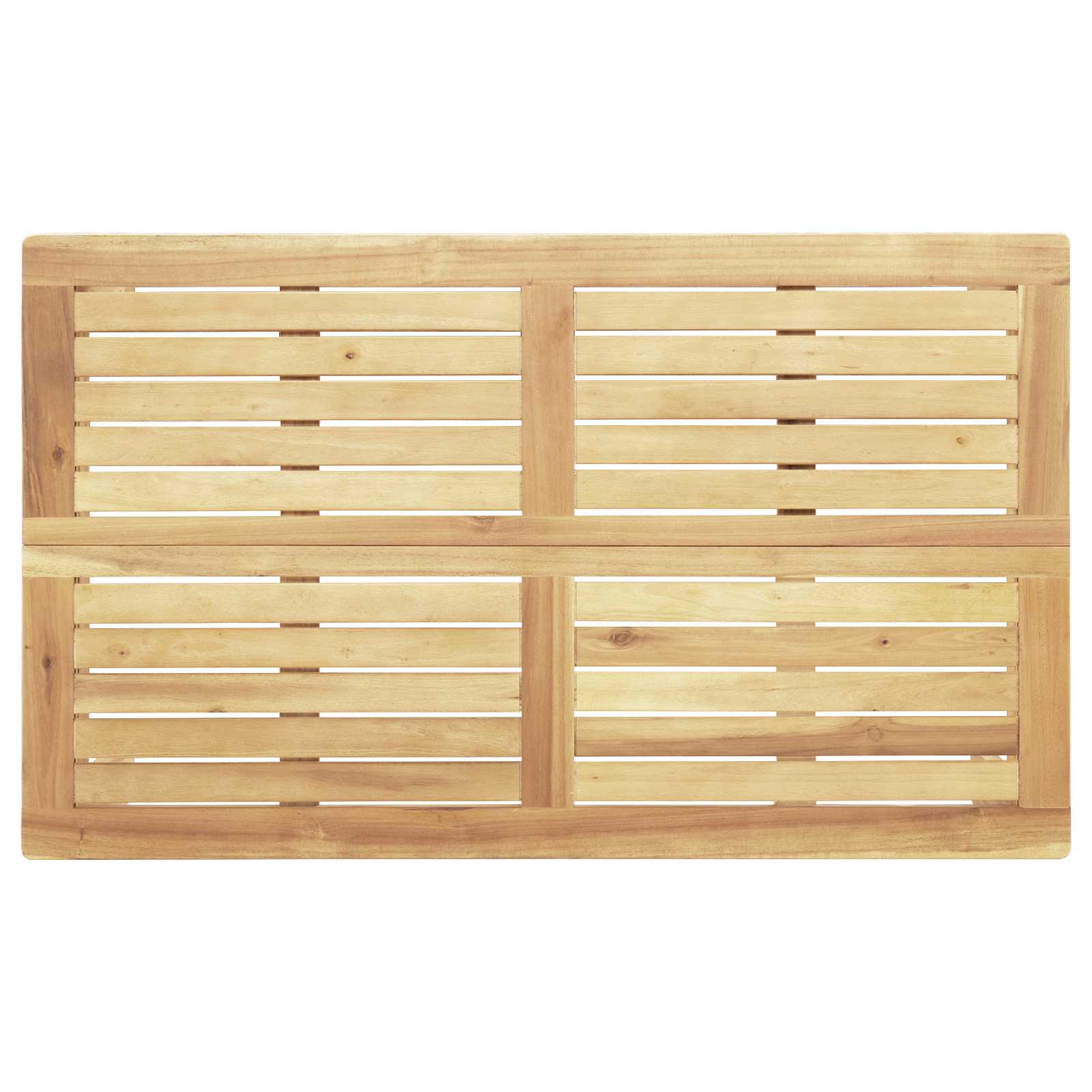 4 Stuk Garden Pallet Sofa Units Massief Acaciahout Licht Bruin image 10