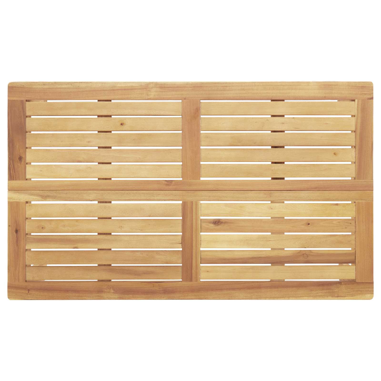 Bankstel met kussen Effen 3 pcs Antraciet Massief Acaciahout image 13