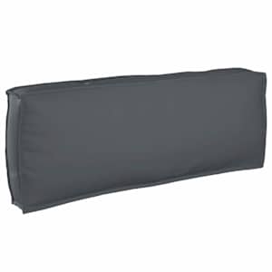 Set pohovek s polštářem 2 pcs Antracit Masivní akátové dřevo - obrázek 6