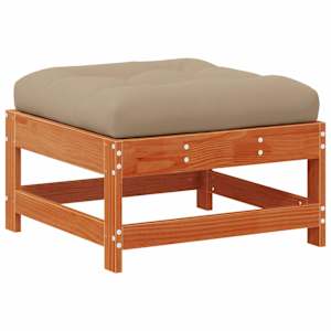 Zahradní lounge set 7 pcs Voskově Hnědá Masivní borovice - obrázek 6