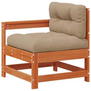Zahradní lounge set 10 pcs Voskově Hnědá Masivní borovice - obrázek 4