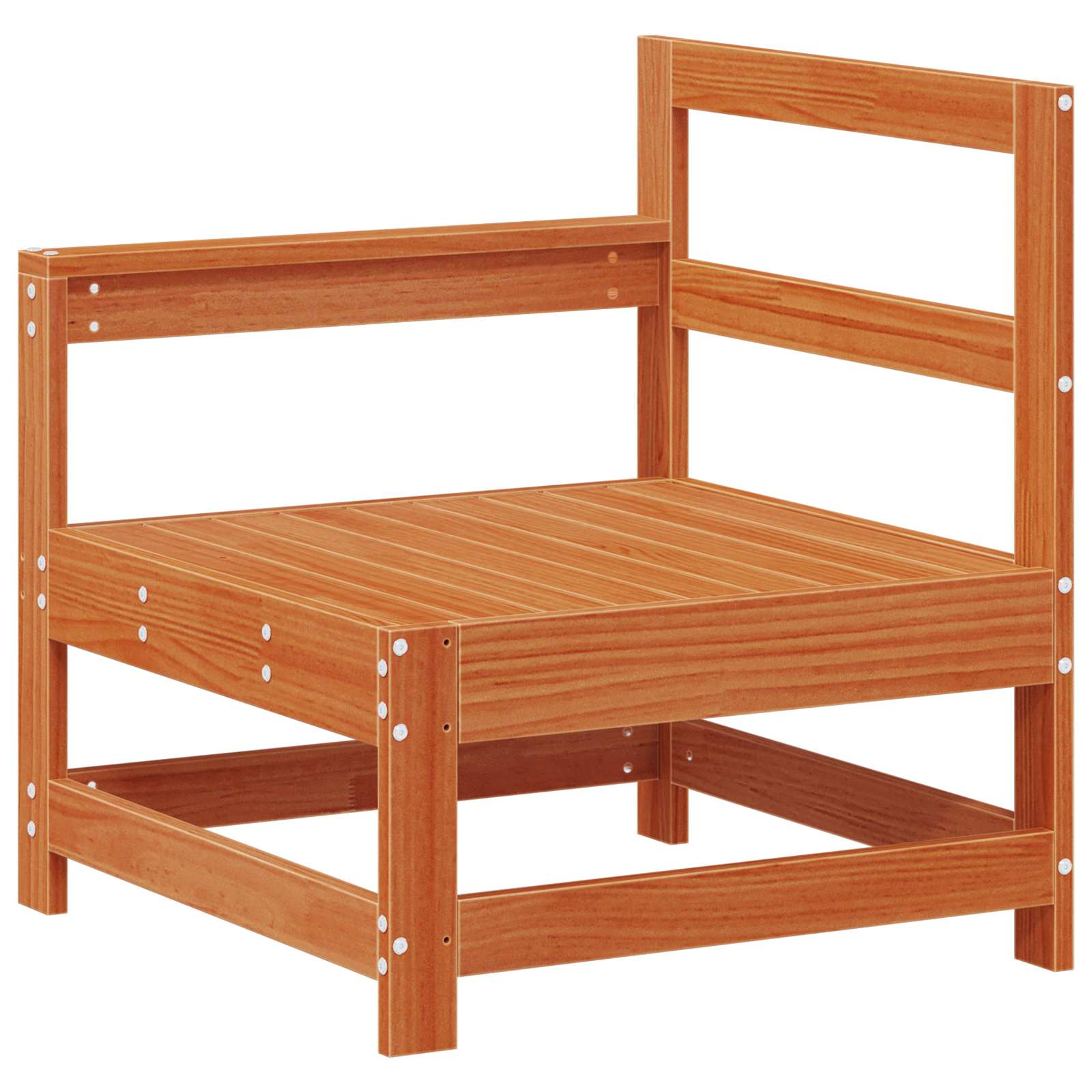 Tuin loungeset 8 pcs Wasbruin Massief grenenhout image 3