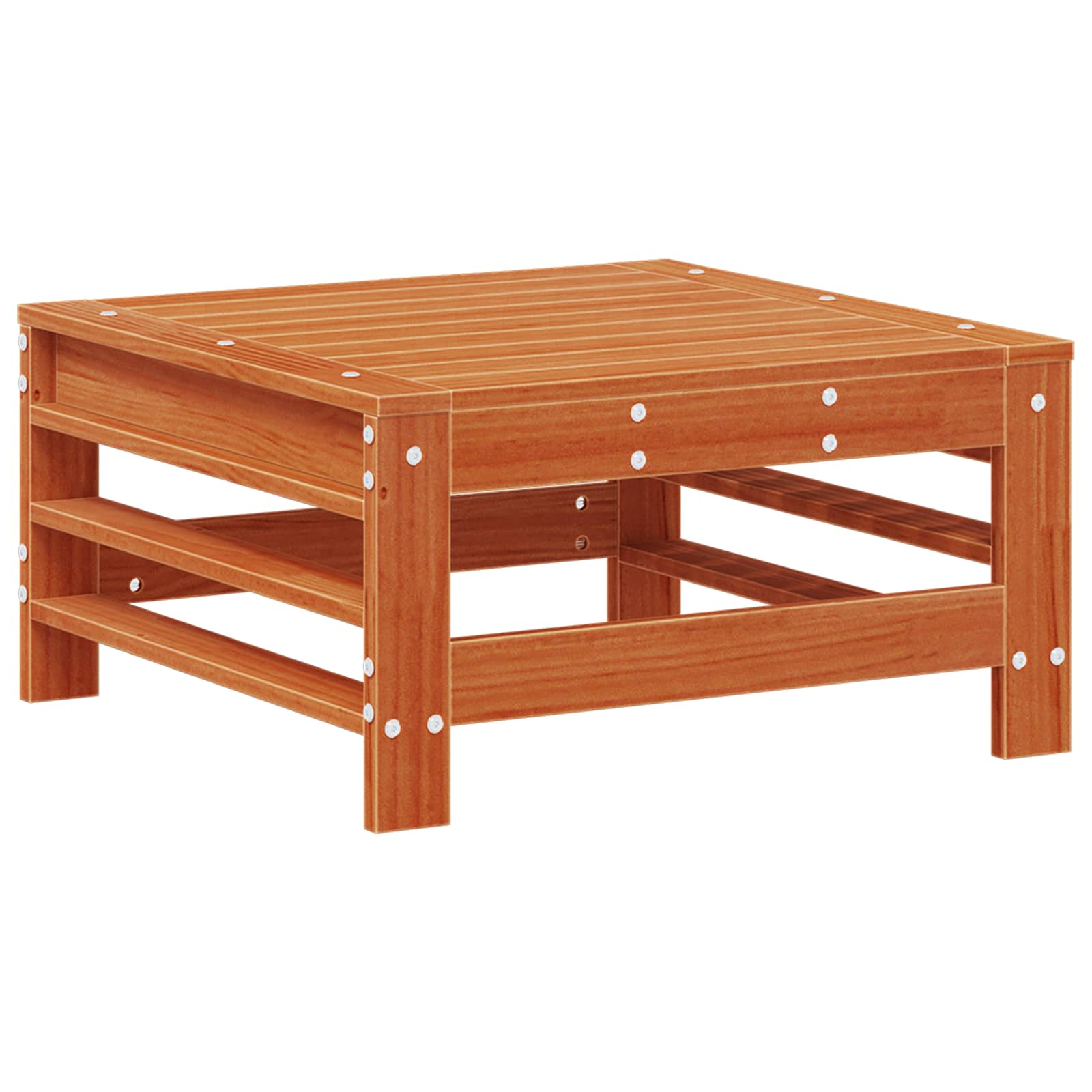 Tuin loungeset 5 pcs Wasbruin Massief grenenhout image 5