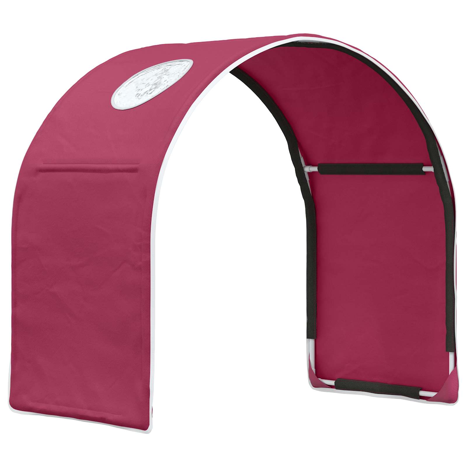 Tunel postele 2 pcs Červená 211 x 52,5 x 2 cm Polyester - obrázek 5