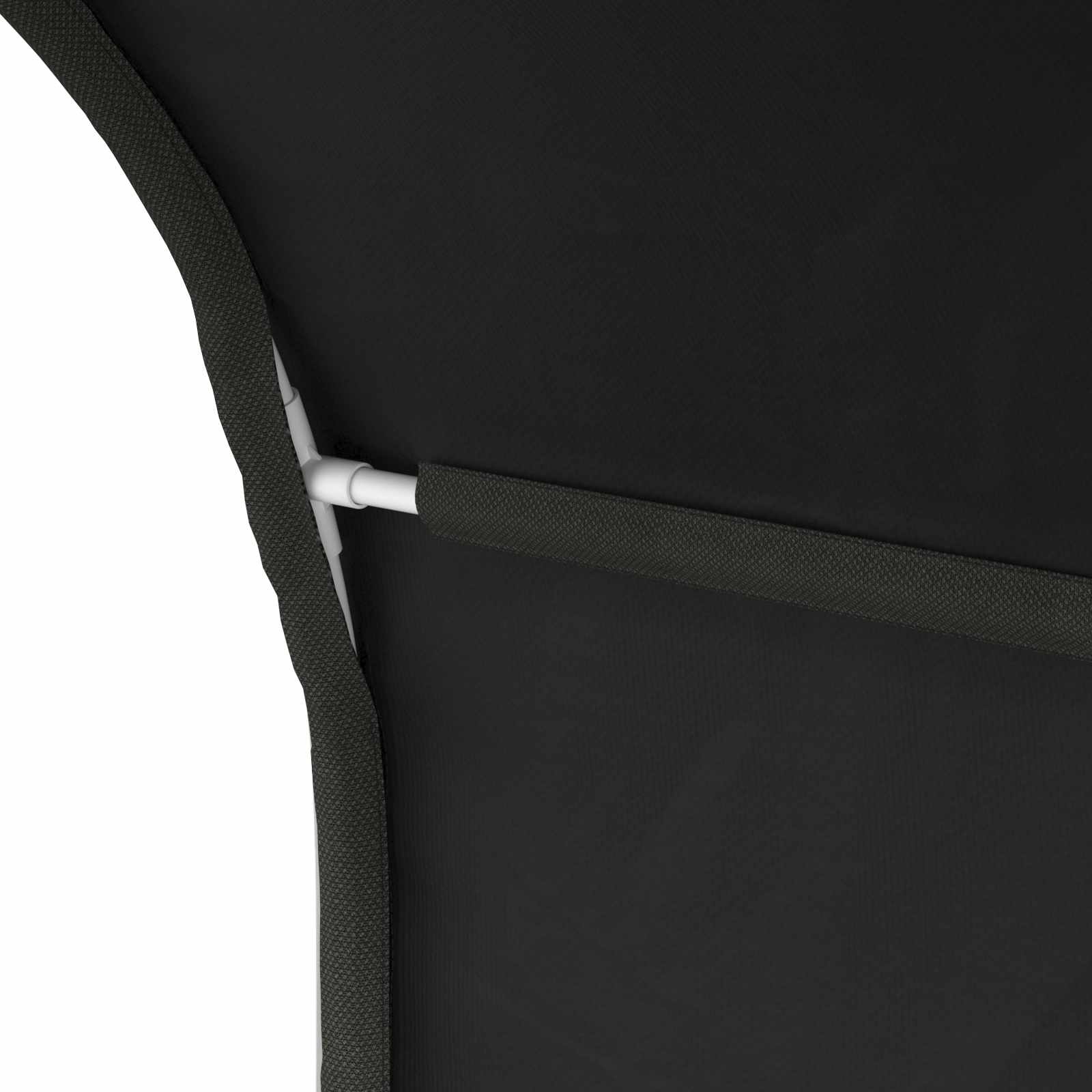 Tunel postele 2 pcs Černá 211 x 52,5 x 2 cm Polyester - obrázek 8