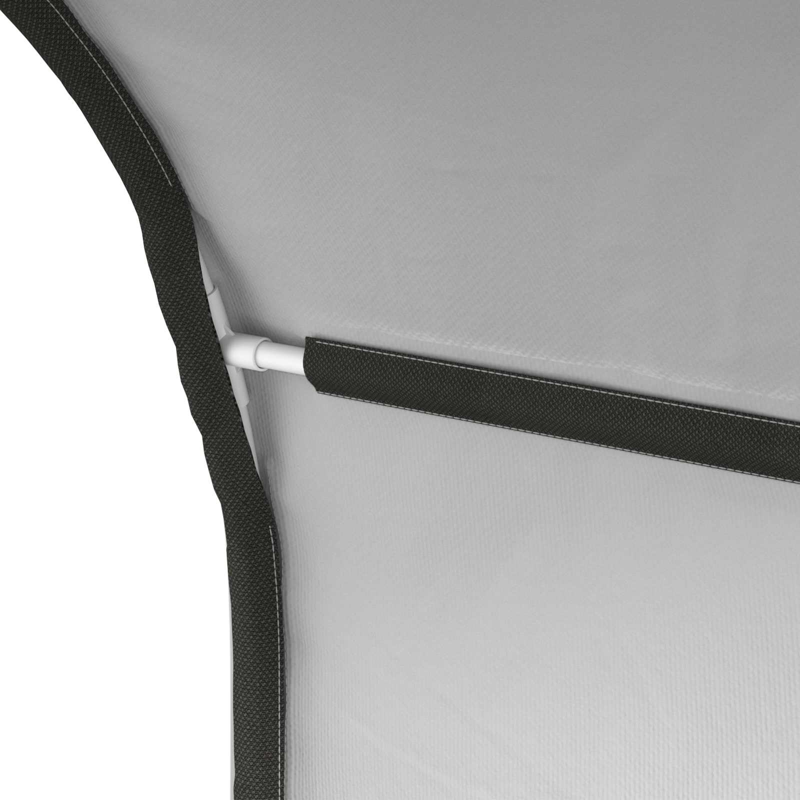 Tunel postele 2 pcs Bílá 211 x 52,5 x 2 cm Polyester - obrázek 9