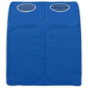 Tunel postele 2 pcs Modrá 211 x 67.5 x 2 cm Polyester - obrázek 7