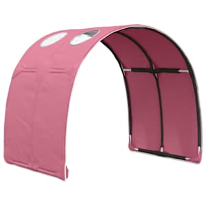 Tunel postele 2 pcs Růžová 211 x 67.5 x 2 cm Polyester - obrázek 4